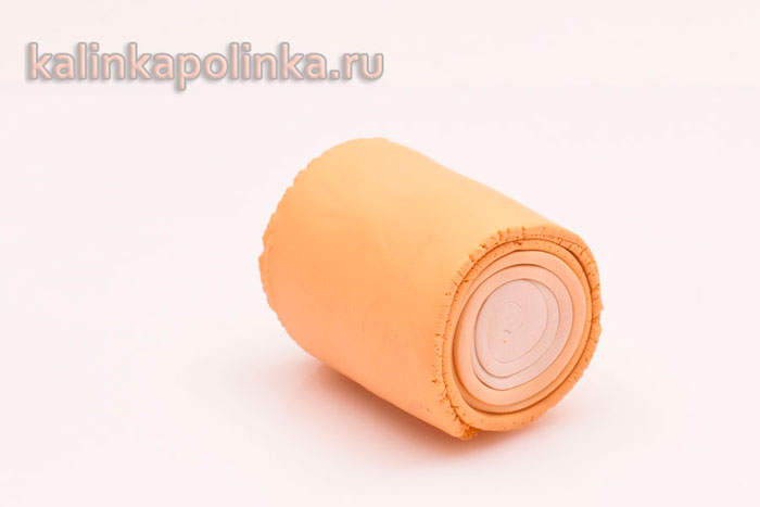 серединка мака из полимерной глины